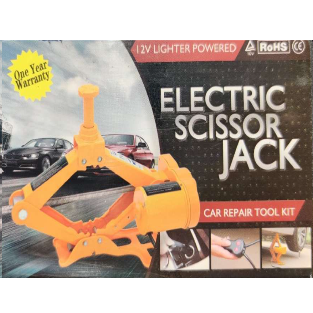 Autóemelő 12V elektromos – 3T Teherbírású ollós kivitel (FX)2