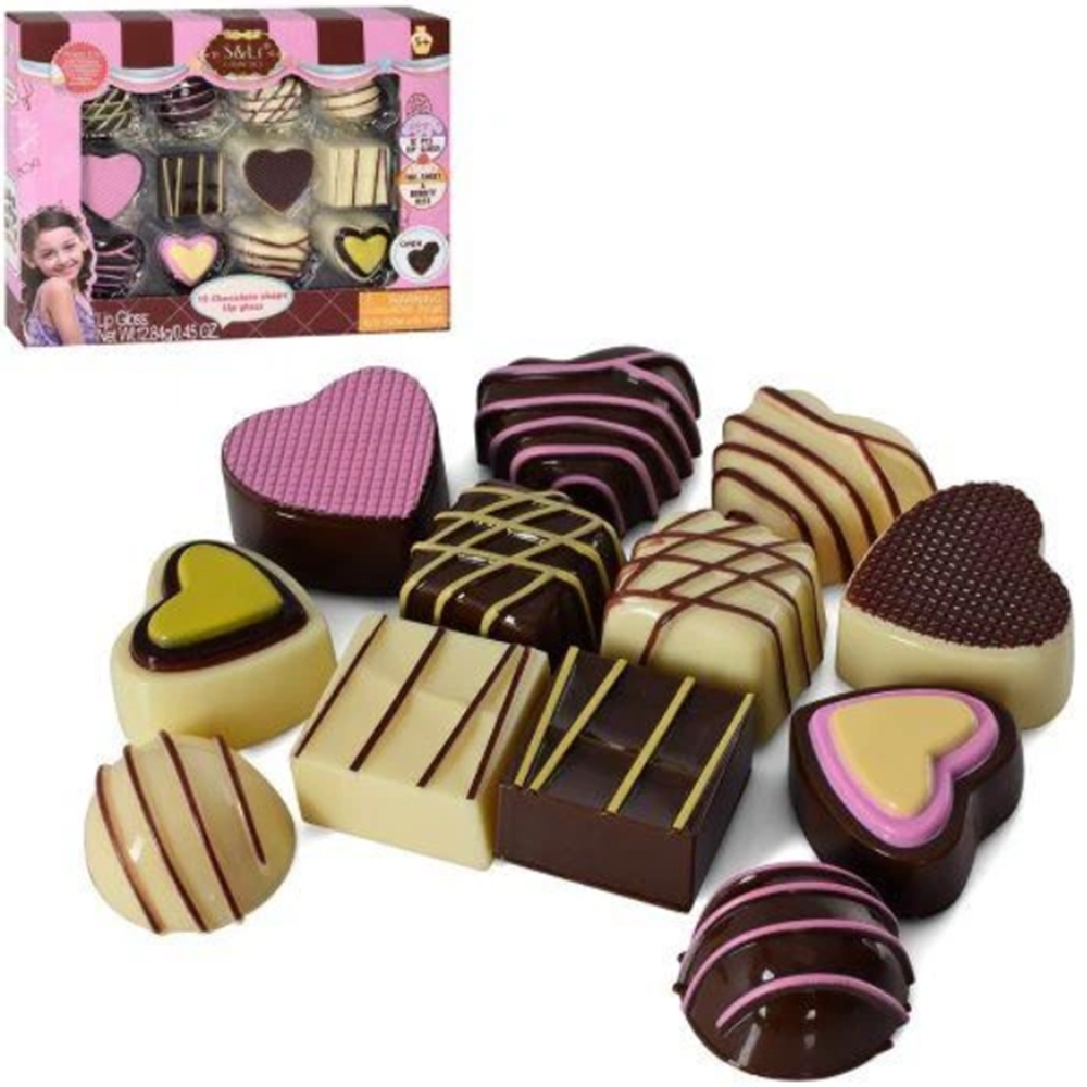 Csokoládé alakú szájfény készlet – hidratáló és fényes ajkakhoz (BBMJ) 5 (3)