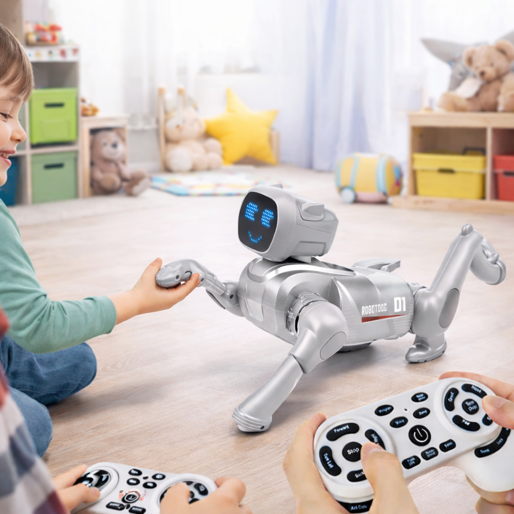 Cybermancs intelligens robot kutya