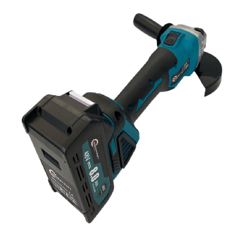 Dauerkraft 48V akkus szerszámgép csomag – sarokcsiszoló + ütvecsavarozó, 2×8Ah (FX)6