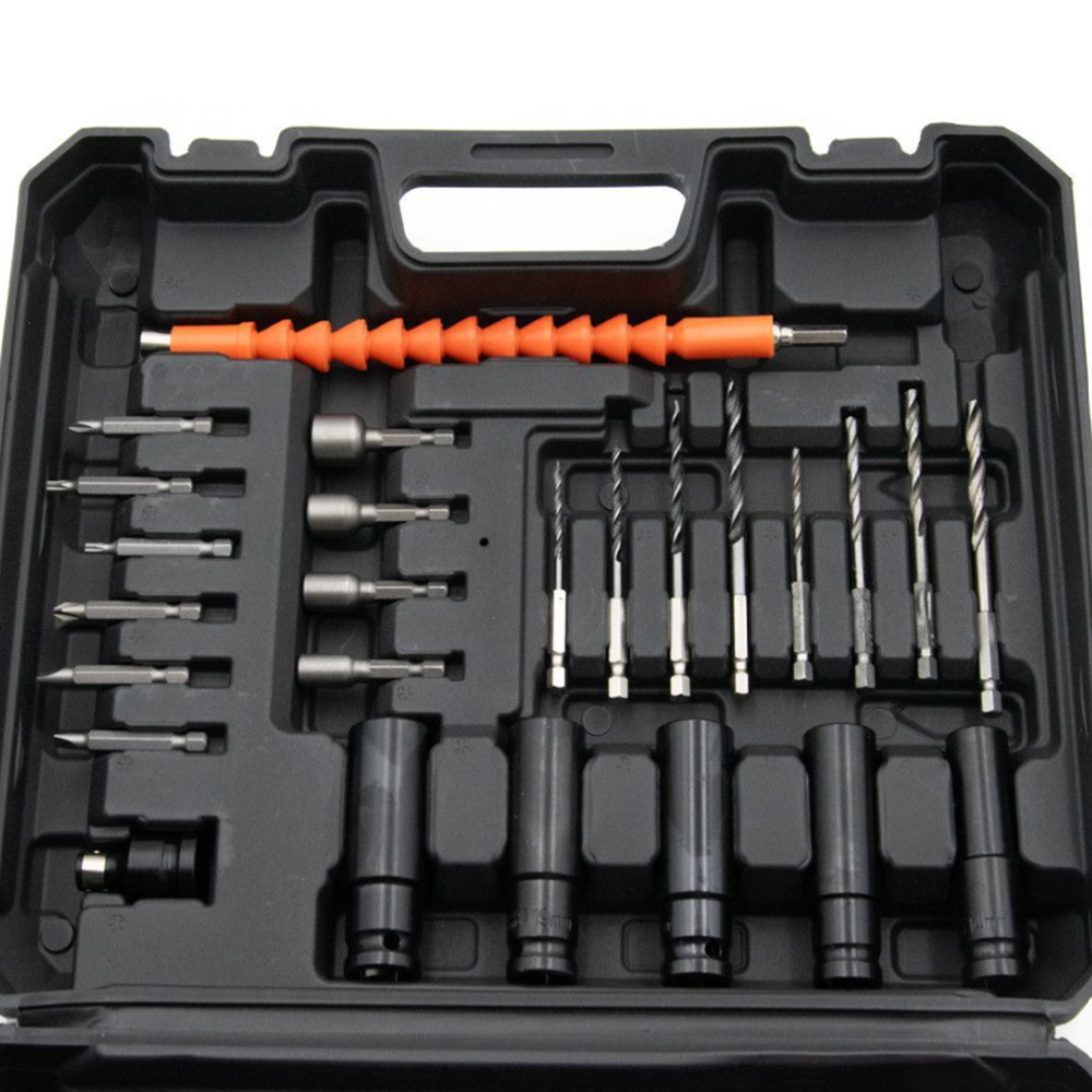 Hayami HA-1006 ütvecsavarozó szett – 580 Nm nyomaték, 2× Li-Ion akkumulátorral (FX)4