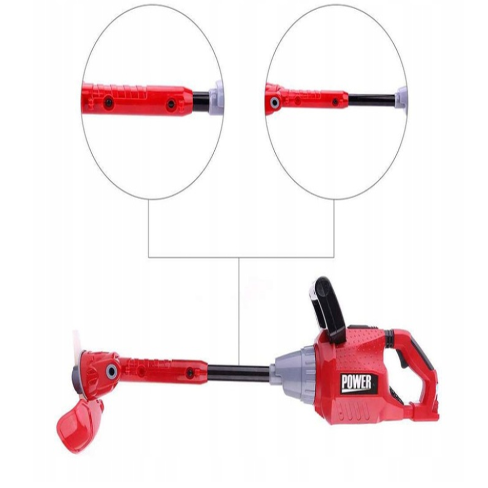 Játék kerti fűnyíró készlet gyerekeknek kültéri játékhoz (BBMJ) 4