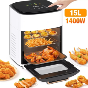 KIMIYO Air Fryer – olaj nélküli légkeveréses sütő egészséges sütéshez (FXI) - Image 2