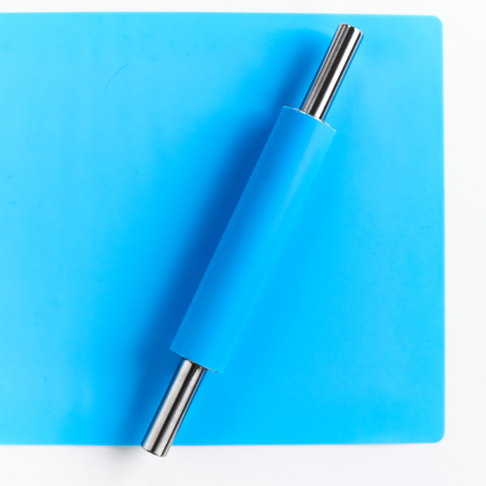 Kék sodrófa nyújtólappal – sütőszett tésztanyújtáshoz és házi sütéshez (BLLV)3