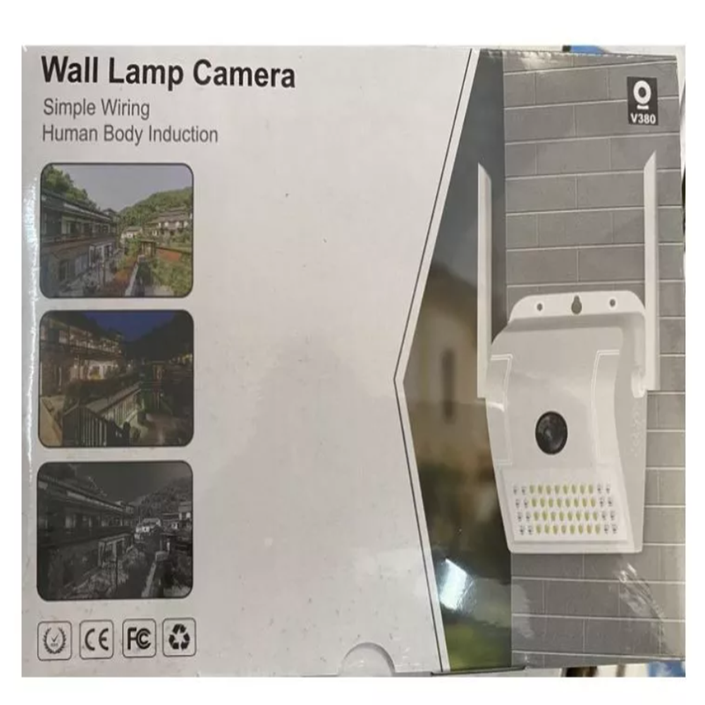 Kültéri WiFi IP biztonsági kamera és lámpa – éjjellátó, vízálló biztonsági megoldás (BBV) 9