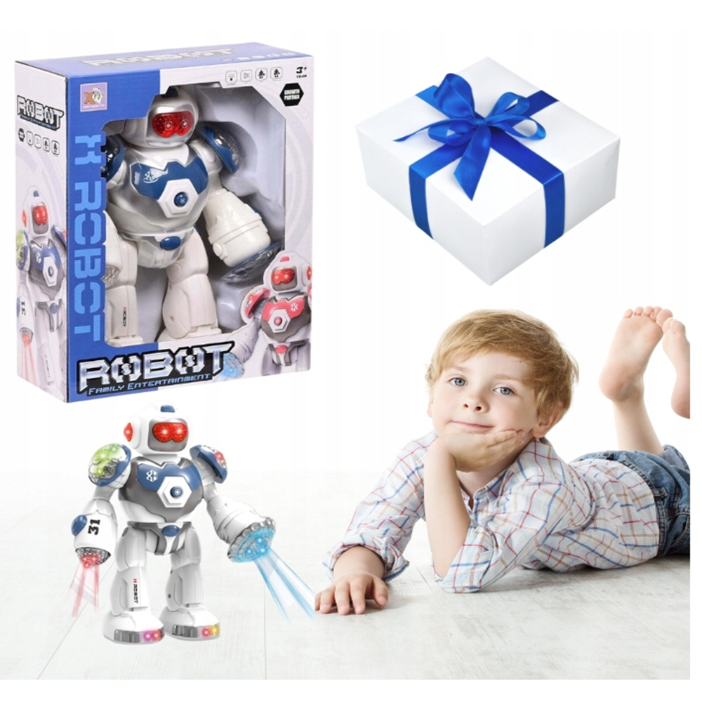 Mechanikus harci robot fényekkel – interaktív játék robot gyerekeknek (BBJ) 2