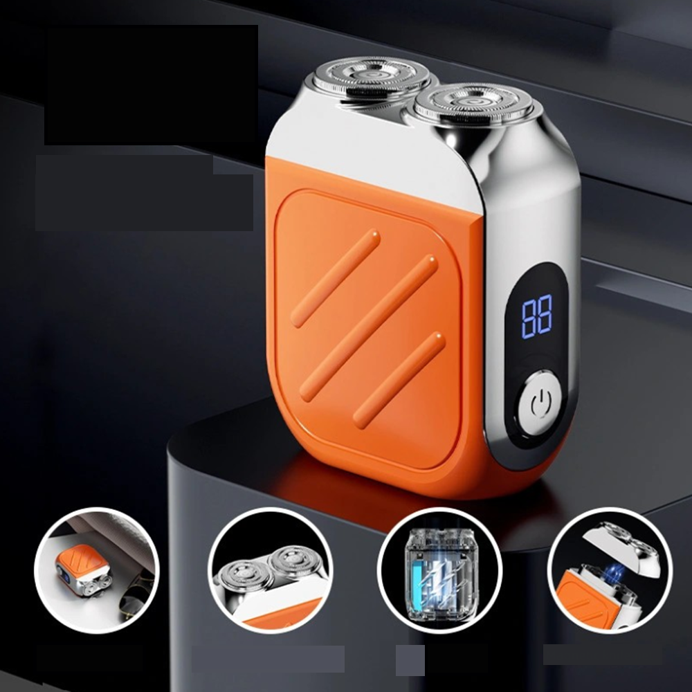 Mini borotva kompakt utazáshoz hordozható kivitelben 2