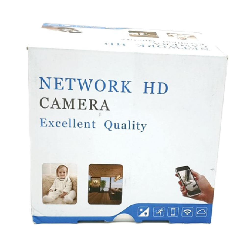 Network HD 360 forgó térfigyelő baba kamera WiFi kapcsolattal 10