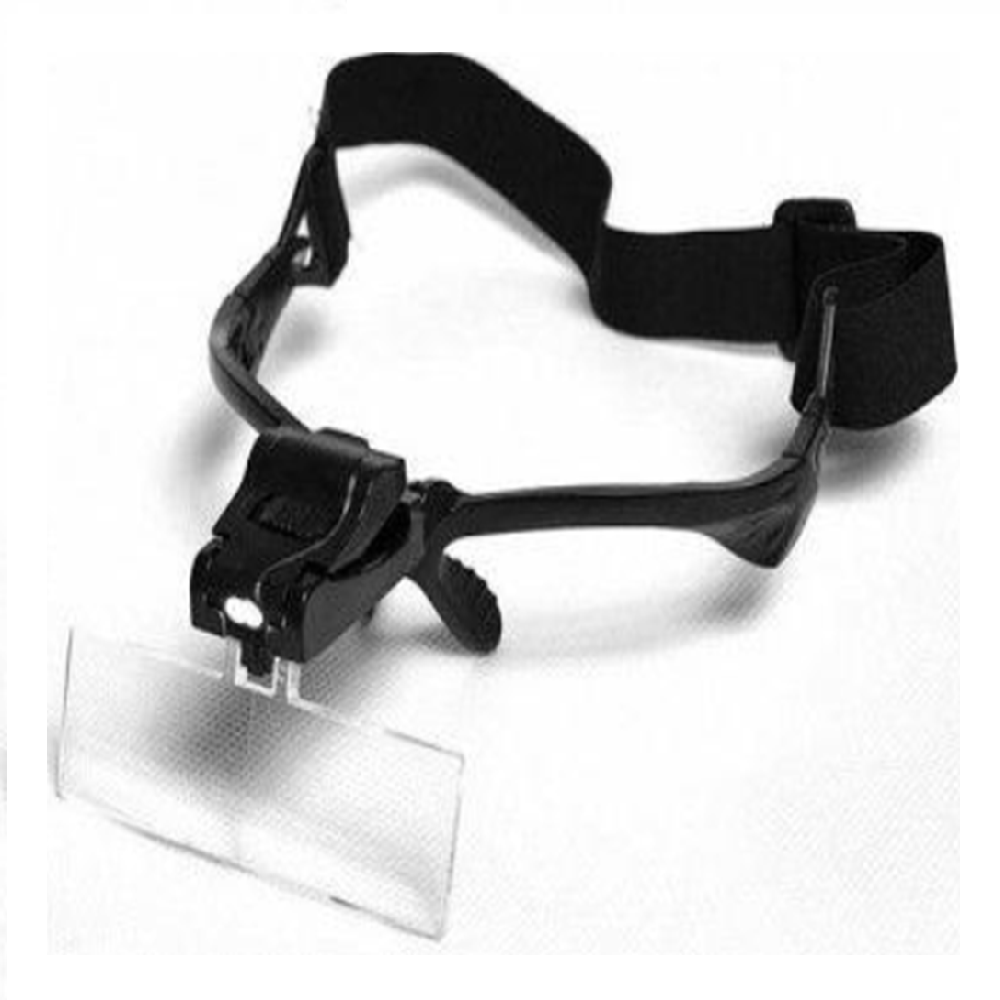 Szemüveg nagyító fejpánttal led világítással precíziós munkákhoz 1