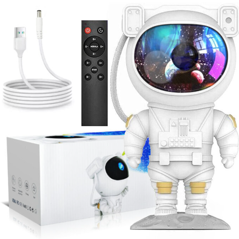 Űrhajós LED csillagprojektor – távirányítós éjszakai fény gyerekeknek és dekorációhoz (BBD) 7