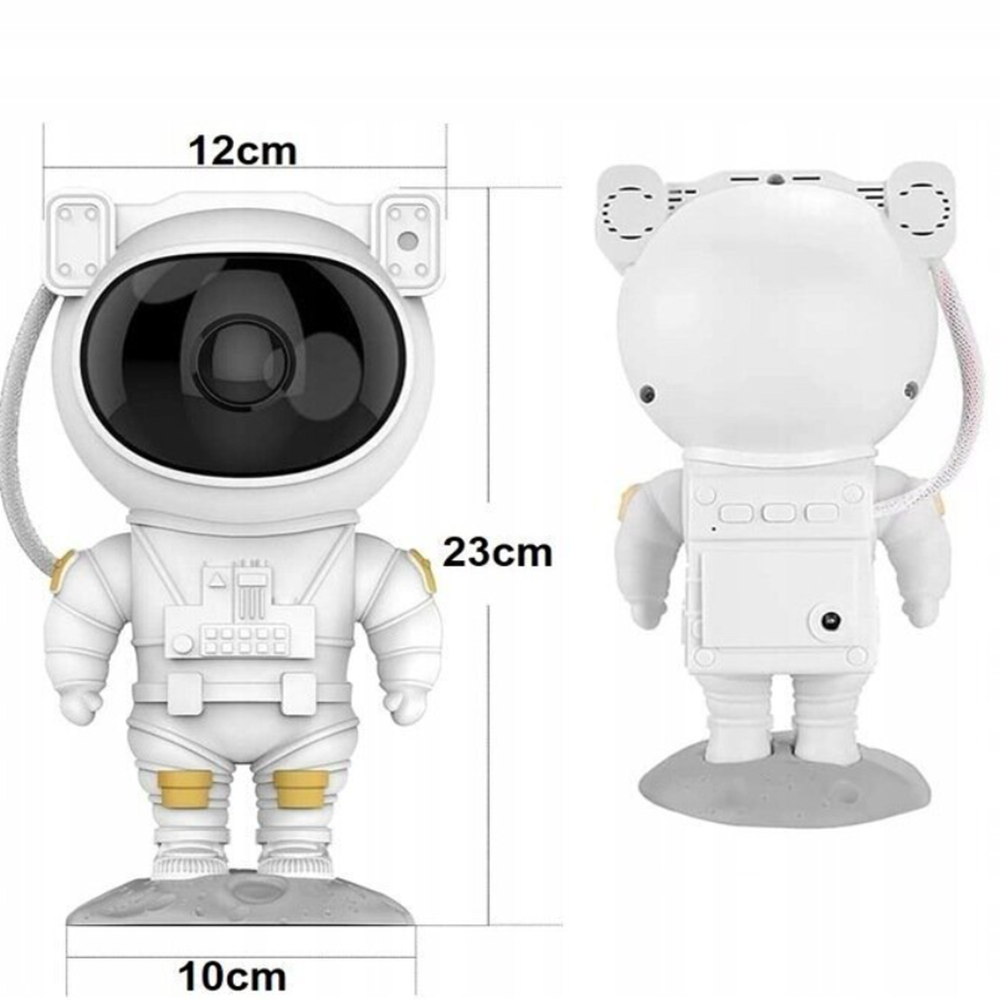 Űrhajós LED csillagprojektor – távirányítós éjszakai fény gyerekeknek és dekorációhoz (BBD) 9