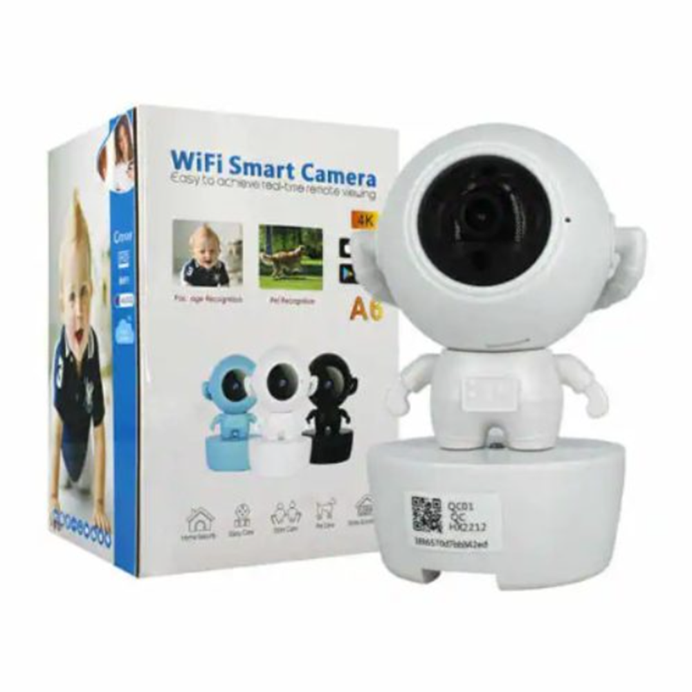 Űrhajós figura WiFi távkamera HD felbontással és SD kártya foglalattal 5