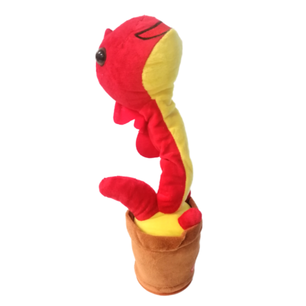 Visszabeszélő, zenélő, táncoló és éneklő plüss dínó (BBJ) 1