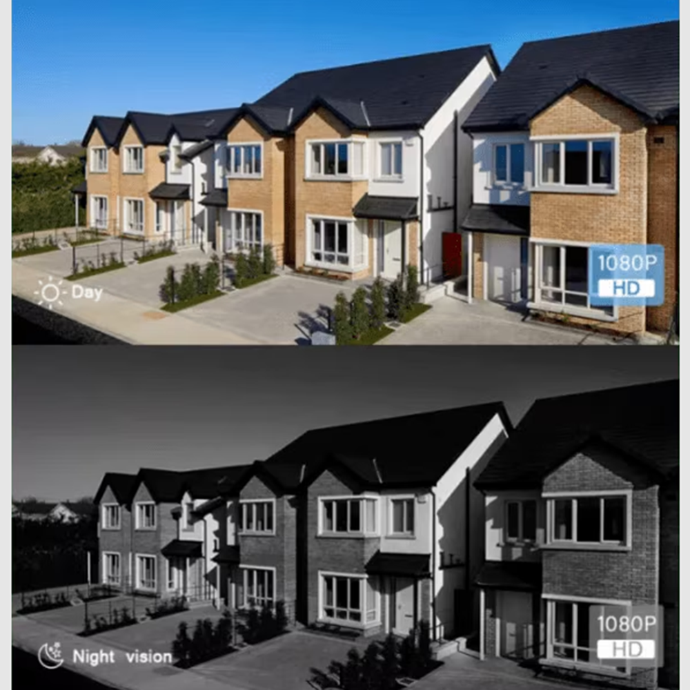 WiFi IP Smart kamera kültéri vezeték nélküli megfigyeléshez 3