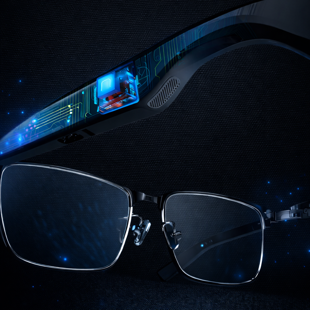 Aemai Smart Bluetooth audio szemüveg – kékfény szűrős okosszemüveg beépített hangszóróval és mikrofonnal (THM) 2 (67)