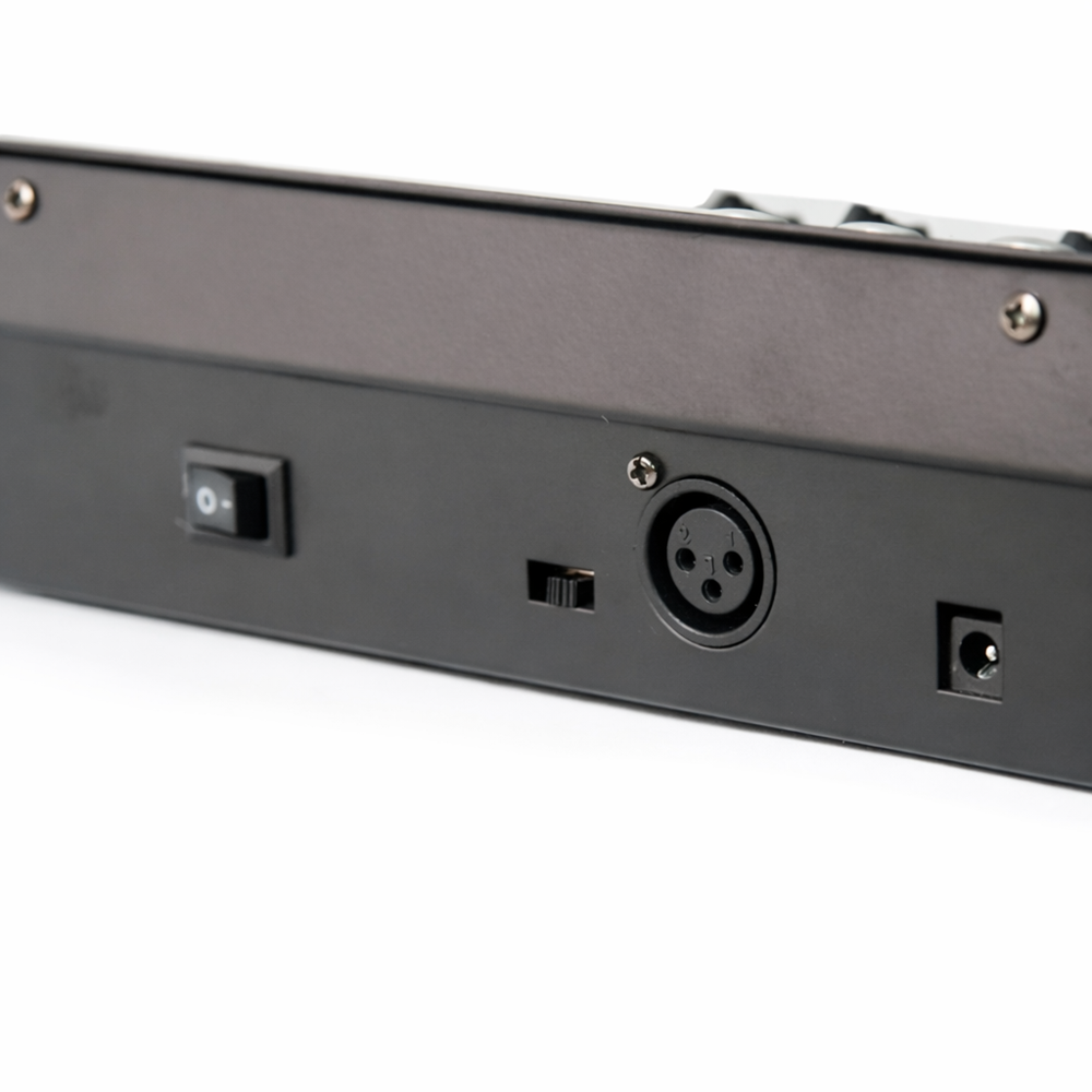 DISCO 192 DMX512 fényvezérlő pult – programozható színpadi világítás kontroller 192 csatornás DMX vezérlő DJ-hez és színpadtechnikához (BBV) 4