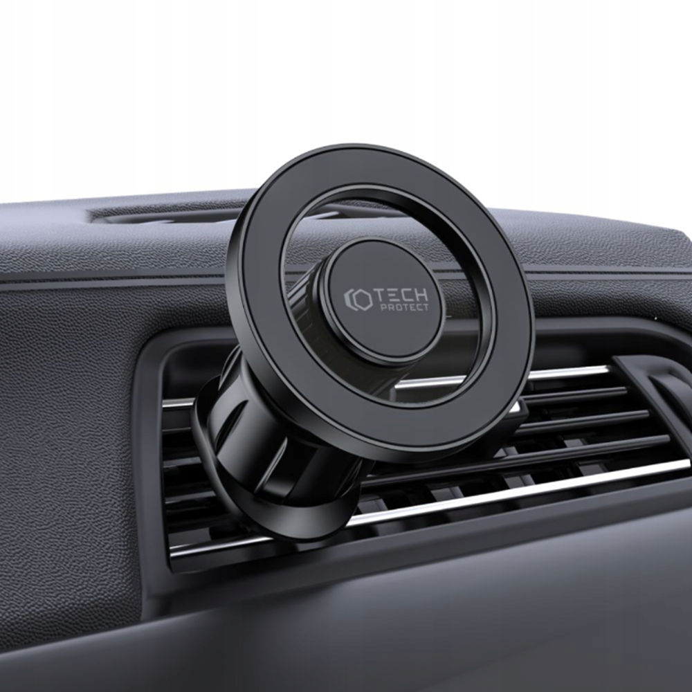 Ezra mágneses autós telefontartó – erős tartás, univerzális mobil tartó, 360° forgatható (8×6×6 cm) (BBD) 3