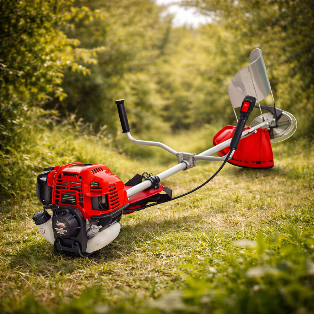 HAYAMI HA-3001R benzines fűkasza és bozótvágó 62cc – nagy teljesítményű damilos és késes kasza (FX) 3