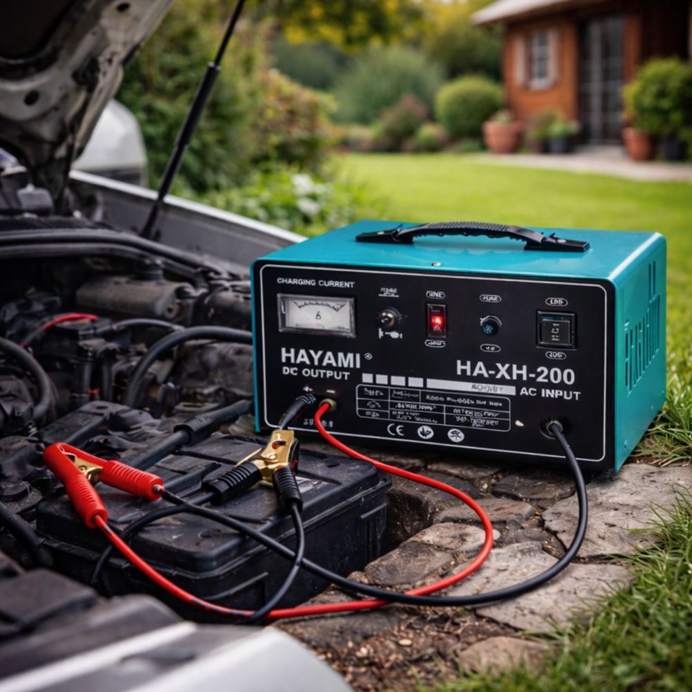 Hayami HA-XH-200 automata autó akkumulátortöltő – intelligens 12V24V akkumulátor töltő digitális kijelzővel (BBV) 4 (2)
