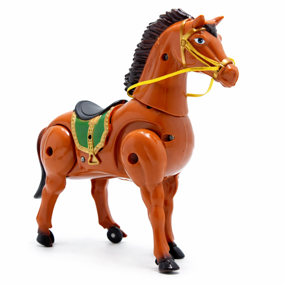 Kevin a Cowboy western lovas akciófigura – lovon ülő cowboy játék gyerekeknek 18×16×6 cm (BBJ) 4