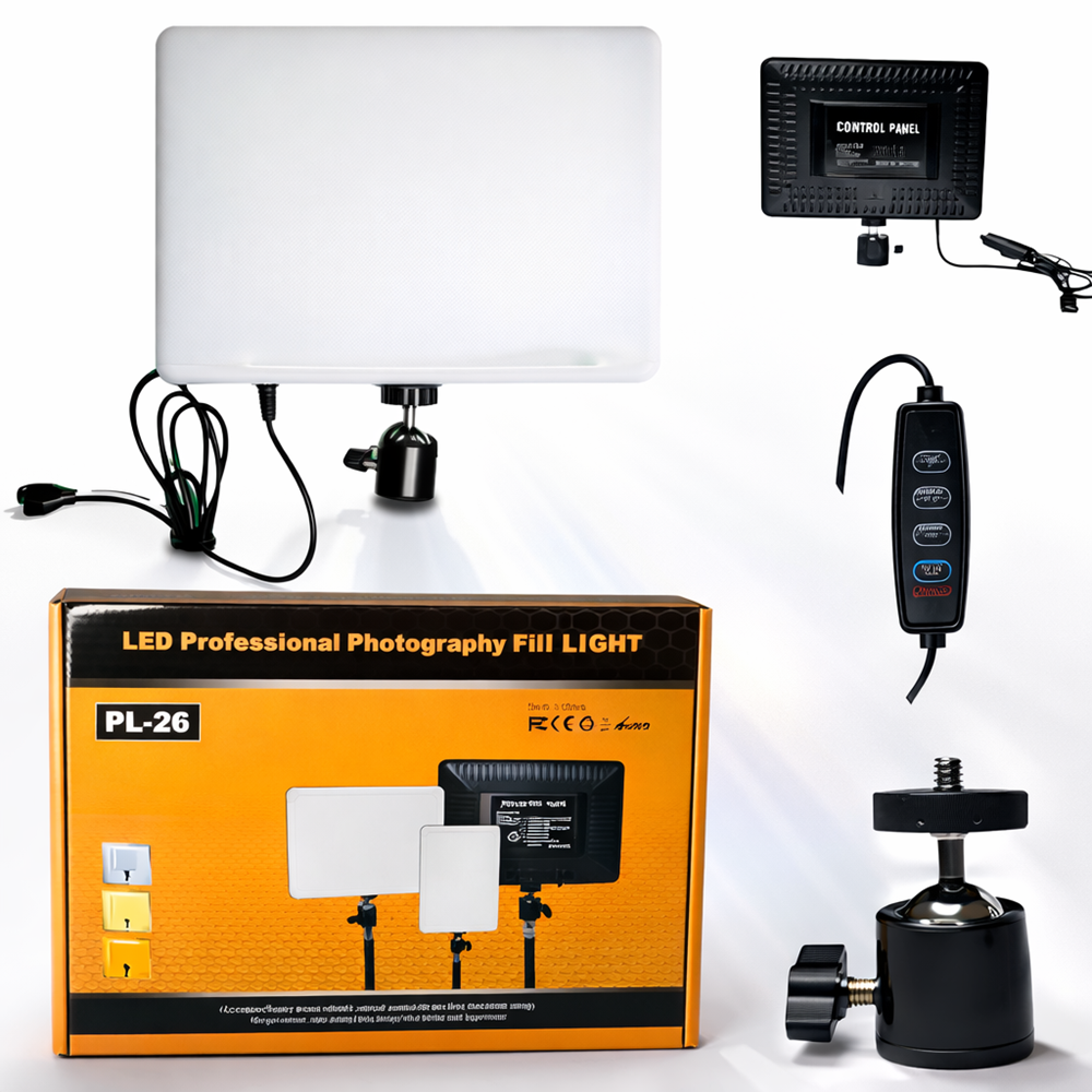 LumiStudio Pro PL-36 LED stúdiólámpa – professzionális fotóvideó világítás, távirányítóval, 3 színhőmérséklet (BBD) 4