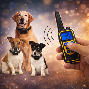 NeoPet SmartBark Pro ugatásgátló és kutya kiképző nyakörv – vízálló, USB tölthető elektronikus tréning nyakörv (THM) - Image 2