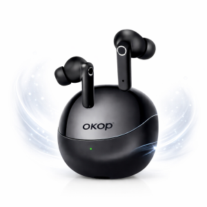 OKOP KP-209 True Wireless Bluetooth 5.4 fülhallgató – vezeték nélküli TWS headset töltőtokkal, stabil kapcsolat és dinamikus hangzás (BBD) - Image 1