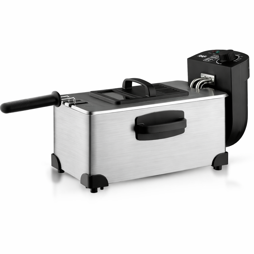 RAF 3 literes elektromos fritőz – 2000W olajsütő rántott ételekhez (BBV) 1