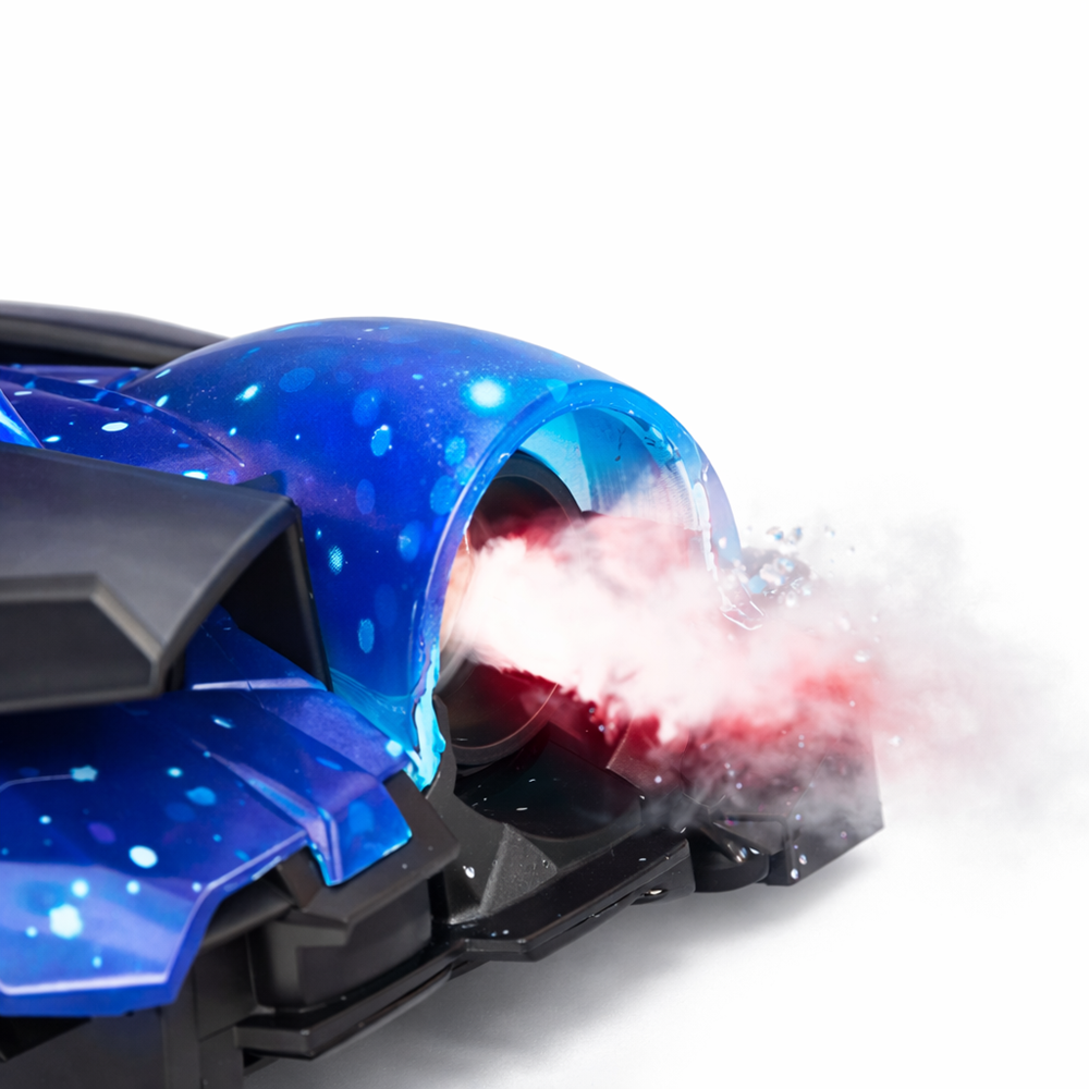 TurboFury RC távirányítós versenyautó gyerekeknek – futurisztikus játékautó LED világítással és vízpermet effektussal 4