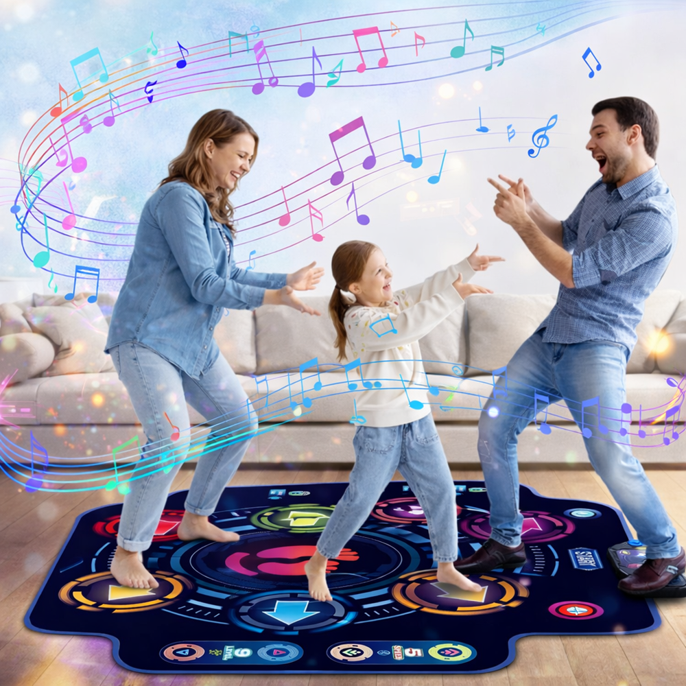 Zingaroo interaktív táncszőnyeg – zenélő ugrálós játék 9 nehézségi szinttel és 5 sebességfokozattal gyerekeknek (BBJ) 3
