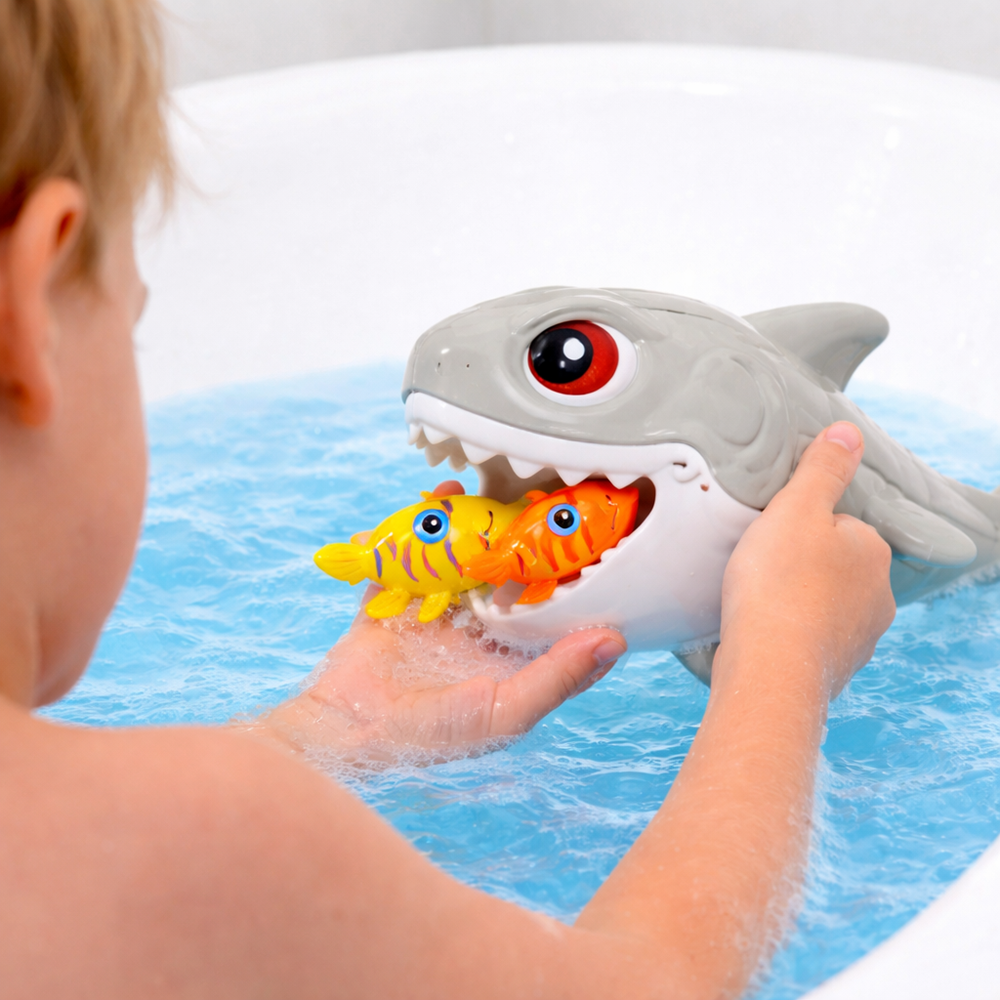 Cápa támadás mágneses horgász játék – interaktív ügyességi játék gyerekeknek (BBJ) 3