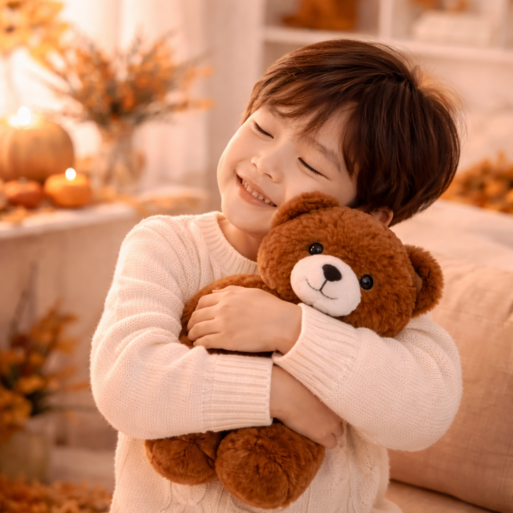 PiheMackó barna plüss maci – puha, ölelhető teddy mackó gyerekeknek és ajándéknak (BBJ) 4