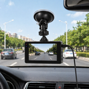 JINGONG KOS-14046 2K Autós menetrögzítő kamera – Full HD Dash Cam, szélvédőre rögzíthető, éjjeli mód, loop felvétel (BBD) - Image 2