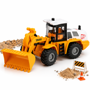 MegaBuilder 1:16 építőipari munkagép – interaktív rakodógép fény- és hangeffektekkel JS129-1 (BBJ) - Image 6
