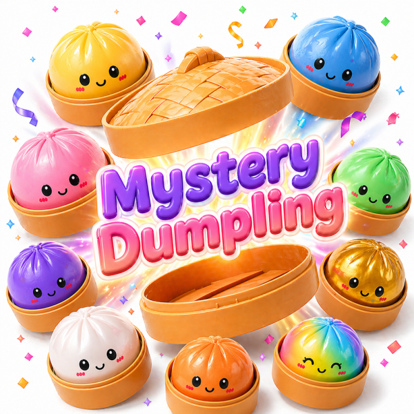 Mystery Dumpling meglepetés gombóc – gyűjthető színes dumpling kapszula, random színnel 1 (2)
