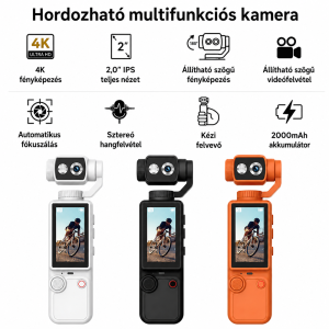OZCT Q8 4K vlog kamera - Image 6