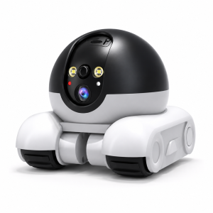 SXT-046 távirányítós megfigyelő robotkamera – WiFi FPV kamera autó éjjellátó LED világítással (BBD) - Image 1