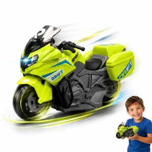 1:14 játék sportmotor fény- és hanghatásokkal – multifunkciós versenymotor gyerekeknek (BBMJ) - Image 1
