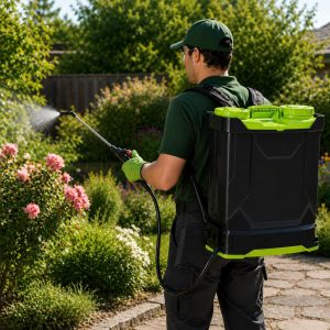 Akkumulátoros háti permetező 3 különböző fejjel – 16L (BBV) - Image 2