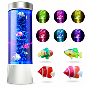 BubbleJoy mini LED buboréklámpa – dekorációs buborékos hangulatfény (THM) - Image 1