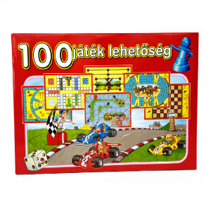 100 az 1-ben társasjáték gyűjtemény – klasszikus családi játékok minden korosztálynak (BBMJ) - Image 1