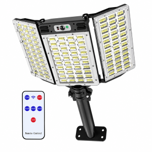 Napelemes lámpa 560 SMD LED-del – mozgásérzékelős W787-2 (BBD) - Image 1